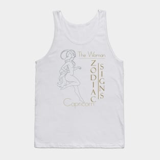 The woman Capricorn Tank Top